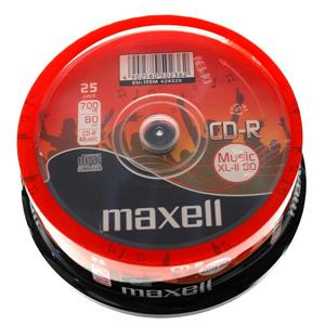 Торт Maxell XL-II 80 Minutes CD-R AUDIO 25 шт.