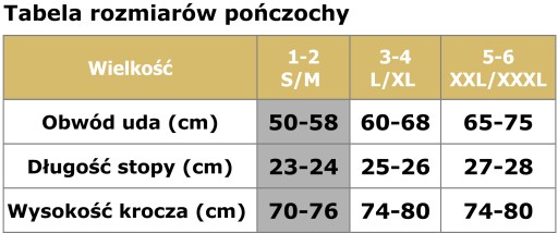 MIRELLA Pończochy samonośne 20 den 1/2 Natural