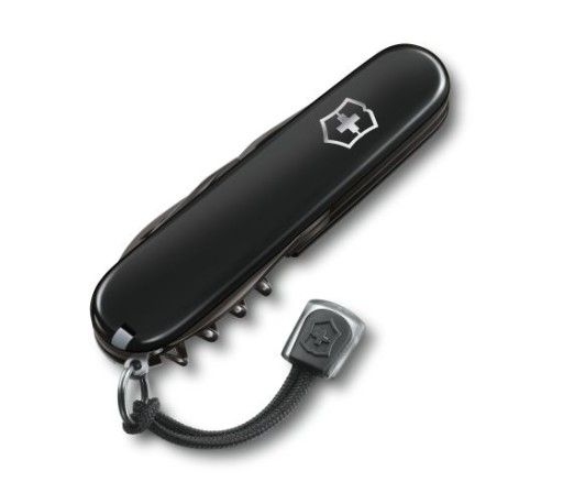 Нож карманный VICTORINOX Spartan PS, черный 1.3603.3P