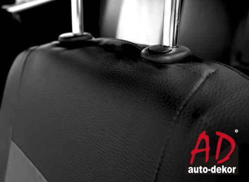 ЧЕХЛЫ ИЗ ЭКОКОЖИ 1+1 ДЛЯ VW CADDY, CARAVELLE, T4, T5, T6