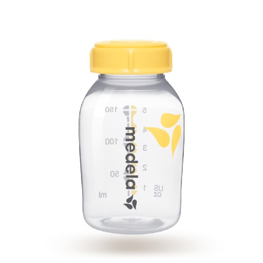 Бутылочка для груди Medela 3x с принтом, 150 мл