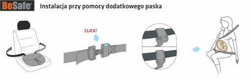 АДАПТЕР BESAFE ISOFIX ДЛЯ РЕМНЯ БЕЗОПАСНОСТИ БЕРЕМЕННЫХ ЖЕНЩИН