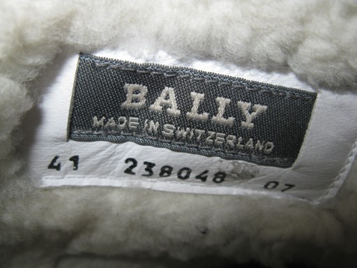 Зимние ботинки BALLY GUARD CURLING 41 (в сумке)