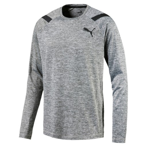 Мужская футболка PUMA 515639 01, XL, серая - меланжевая