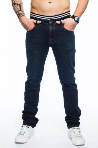 SPODNIE MĘSKIE STANLEY JEANS - 400/013 - 92cm L32