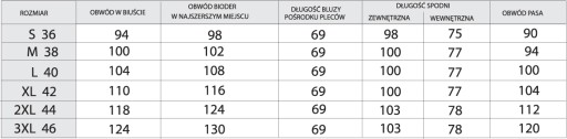 żakiet medyczny kosmetyczny fartuch 14 kol. XL