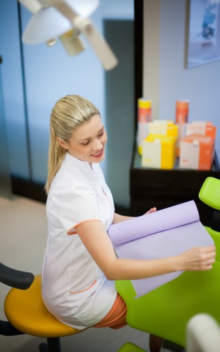 DENTIXPRO Косметическая простыня на фольгированной подкладке