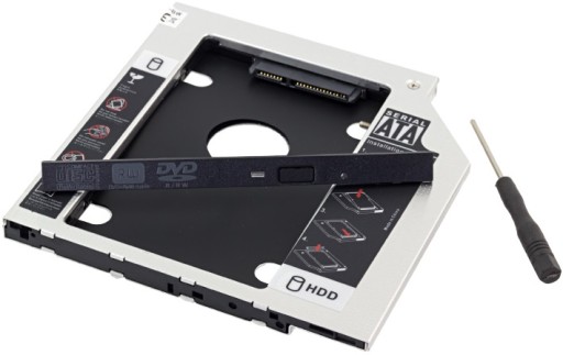 КОРПУС CD DVD SATA 9,5 мм SSD HDD