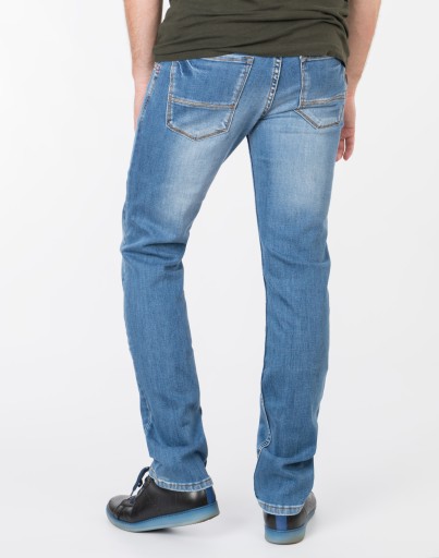 Długie Spodnie Jeans Męskie Texasy Dżinsy dla Wysokich HUNTER 110/22 W32L36