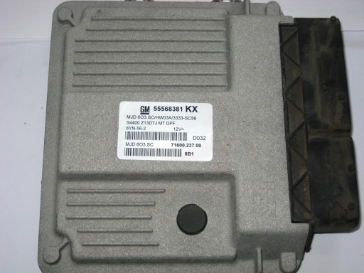 Компьютер 55568381KX CORSA 1.3 CDTI Z13DTJ CLEAN