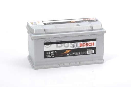 Аккумулятор BOSCH S5 12В 100Ач 830А 013