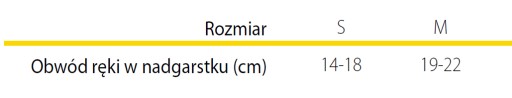 OPASKA elastyczna orteza NADGARSTKA stabilizator M