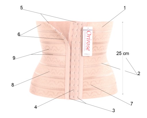 Пояс Orirose Сильно ПОХУДЯЮЩИЙ, формирующий ЖИВОТ и талию с регулировкой РАЗМЕРА +