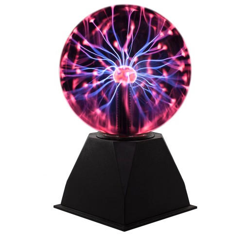 ПЛАЗМЕННАЯ ЛАМПА MAGIC BALL СТЕКЛЯННАЯ ОБРАЗОВАТЕЛЬНАЯ ЛАМПА ПОДАРОЧНАЯ ДО 40 СМ