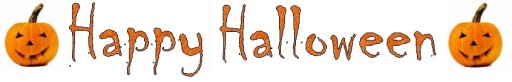 Баннер-гирлянда Happy Halloween с надписью тыквы, 185 см