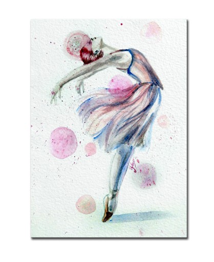 BALETNICA BALERINA Foto Obraz Canvas Dekoracja