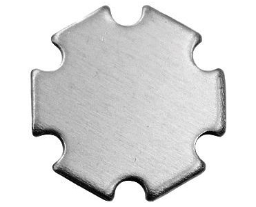 3W Powerled Powerled LED на PCB Star 45MIL, чтобы выбрать 10 цветов