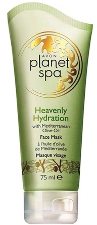 AVON Planet SPA Увлажняющая кремовая маска для лица с оливковым маслом