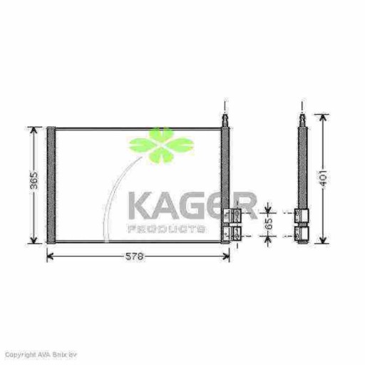 Hart 606 787 Конденсатор, кондиционер