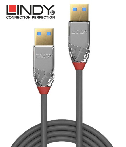 КАБЕЛЬ USB 3.0/3.1 A LINDY 36628 CROMO 3м