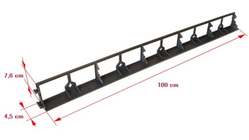 BORDER 45 PALISADE EDGE 20 м + 80 анкеров + БЕСПЛАТНО