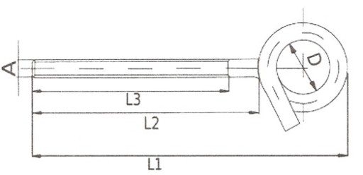 КАЧЕСТВЕННЫЙ КРЮК КАЧЕСТВЕННЫЕ КРЮКИ M12x220