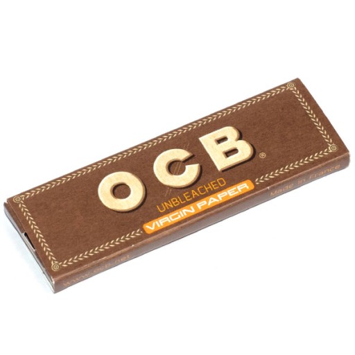 Рулонная бумага OCB Virgin Brown, одинарная, 50 рулонов бумаги