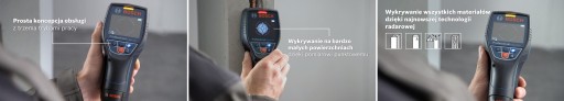 Профессиональный детектор Bosch Wallscanner D-tect 120