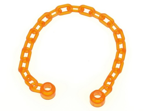 LEGO Chain 21L 30104 оранжевый транс