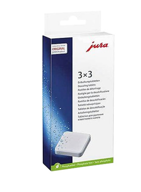 ТАБЛЕТКИ ОТ НАКИПИ JURA DESCALING 61848 9шт.