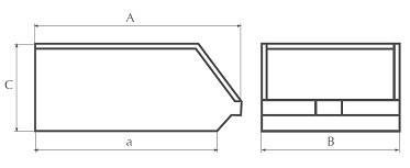 Мастерская Cuvetet Warehouse Container 224x144x108