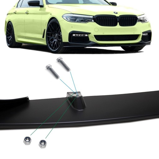 ПЕРЕДНЯЯ ЮБКА BMW G30 G31 17- M-PERFORMANCE