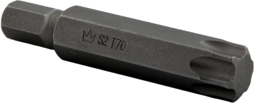 НАКОНЕЧНИК TORX T70 x 75MM S2 10 ММ, ШЕСТИГР.