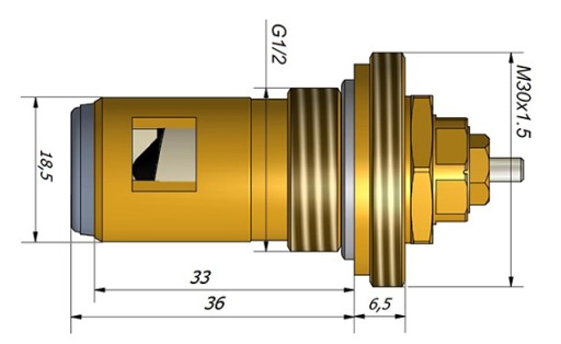 Schlosser 603000006 клапанная вставка для радиаторов