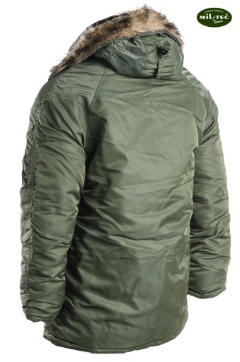 ALASKA PARKA N3B Базовая зимняя куртка OLIV - 3XL