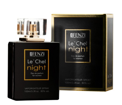 FENZI LE CHEL NIGHT EDP 100ML FRANCE PERFUM NOIR !