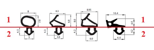 10мб+Клей Уплотнитель оконный S-1126A VEKA