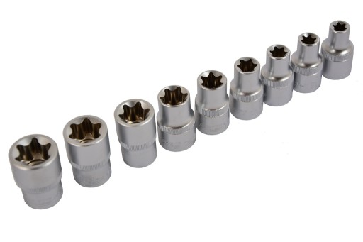 ГОЛОВКИ ДЛЯ КЛЮЧЕЙ TORX 1/2 9el E10- E24 Farys 2060