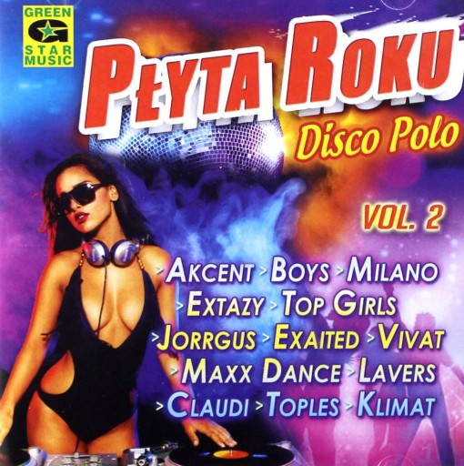 Альбом года Disco Polo 1 и 2 - 2 CD МЕГА ТОП -