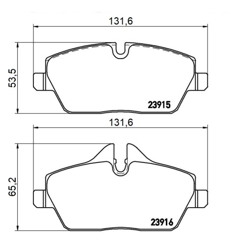 MIKODA 0432 GT ДИСКИ, КОЛОДКИ BMW 1 E81 E87 передние