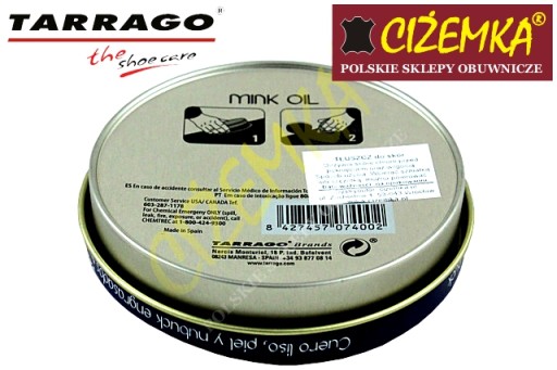 ПАСТА ДЛЯ ОБУВИ TARRAGO MINK OIL FAT HIT