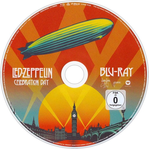 Празднование Дня Led Zeppelin, 2CD, 1DVD, 1BR, DELUXE