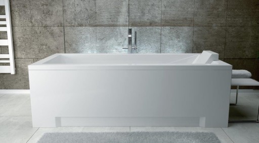 WANNA BESCO MODERN Z PARAWAN/EM 160x70 cm OBUDOWA
