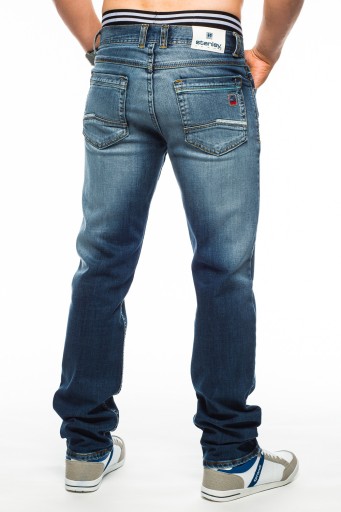 SPODNIE MĘSKIE STANLEY JEANS - 400/142 - 102cm L32