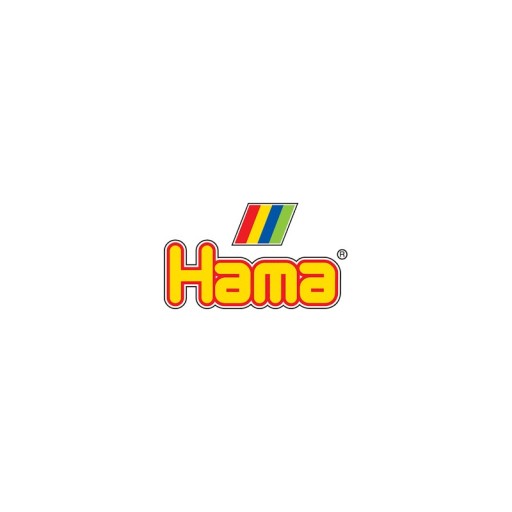 Хама Миди 20192 Двухцветный бисер в рубчик
