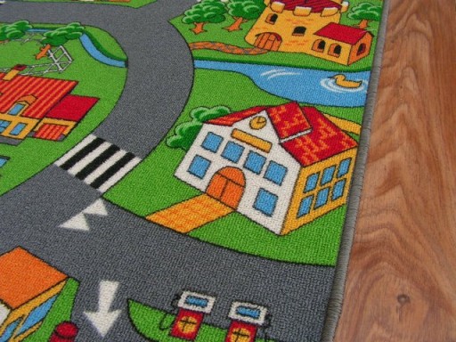 Dywan ULICZKI 150x350 LITTLE VILLAGE wieś @69417
