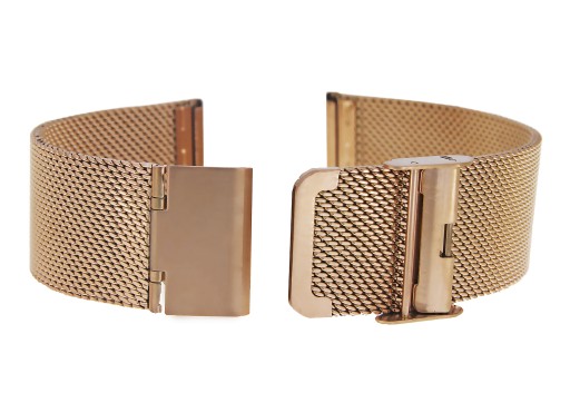 Bransoletka do zegarka ROSE STALOWA 24mm SIATKA