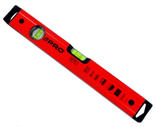 Конструкция LEVEL Pro 30 см. Точная легкая алюминиевая противоударная система.