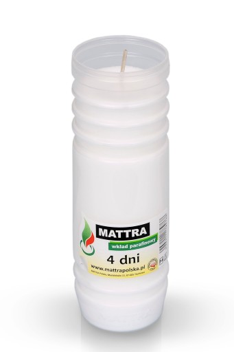 Свечные вкладыши парафиновые 4 дня MATTRA P6 (20 шт)