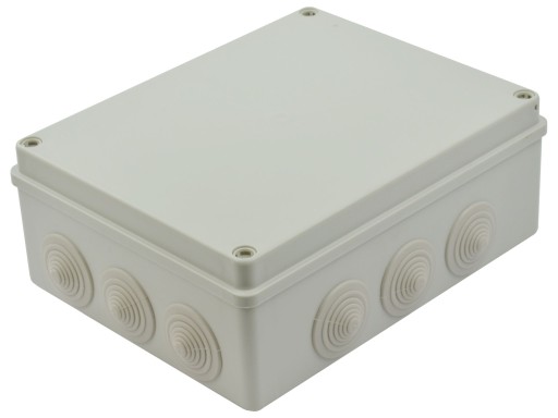 Puszka elektryczna natynkowa hermetyczna 240x190x90 IP65 S-BOX 506